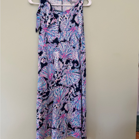 Lilly Pulitzer Dresses & Skirts - Lilly Pulitzer Pink and Blue Abstract Dress